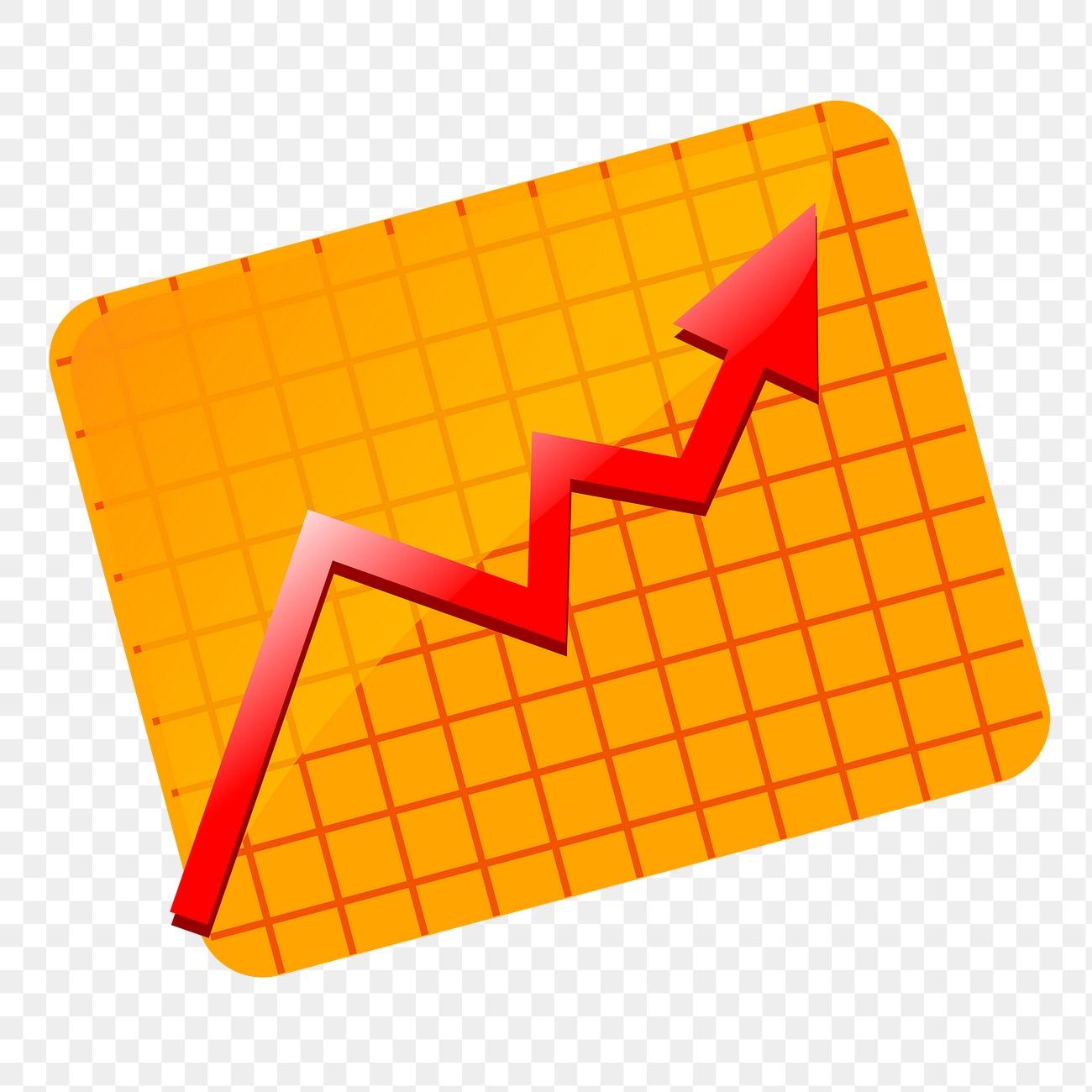 Growth graph illustration representing conversion rate improvement