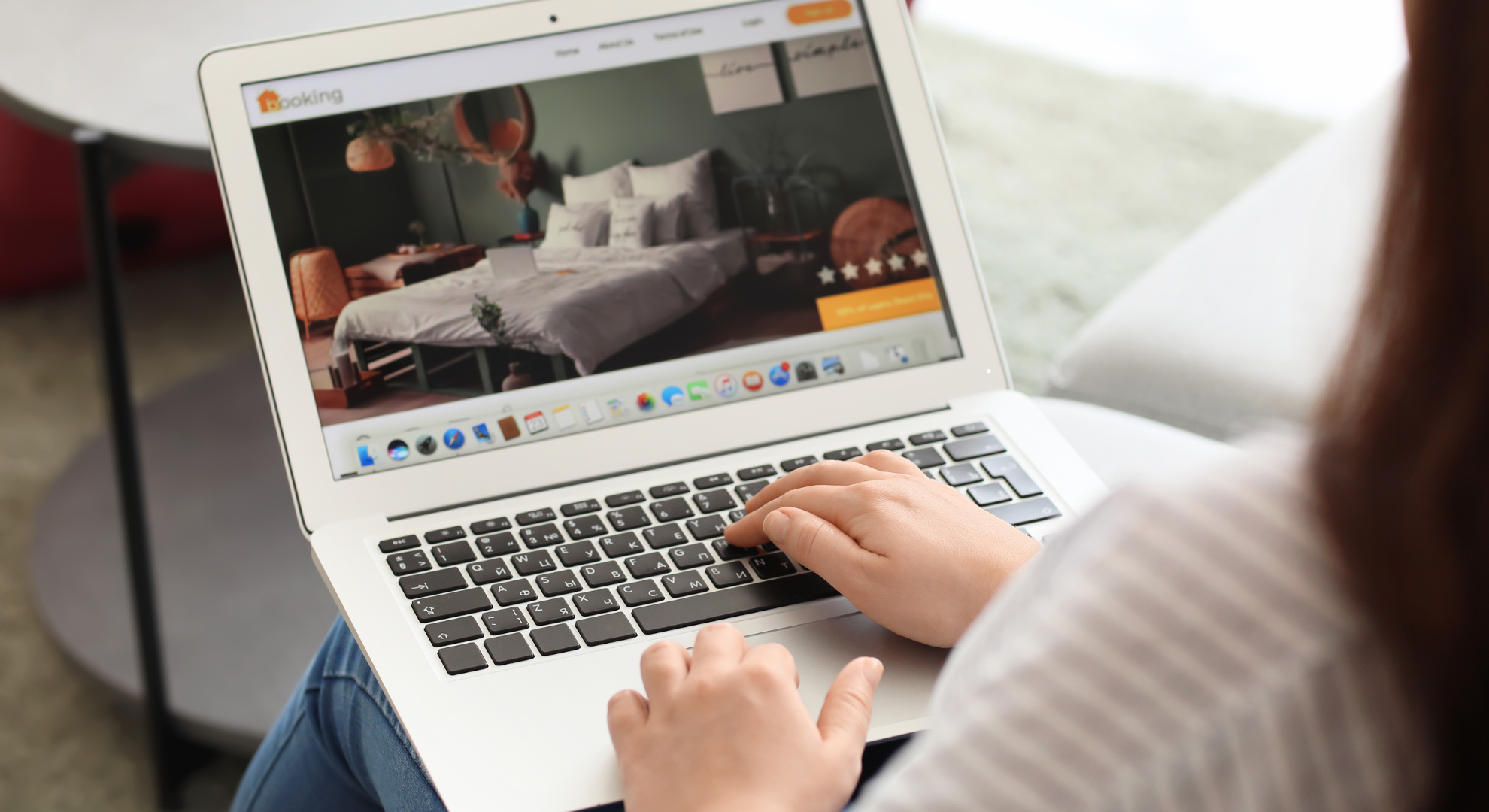 Website design mockup on laptop by Zenexio, Dubai