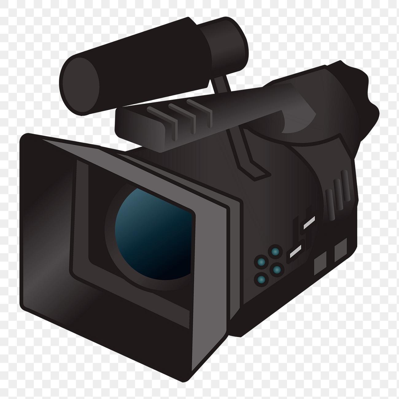 Studio camera equipment set up for professional filming