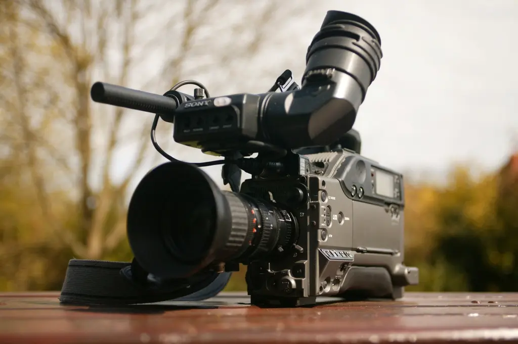 Professional broadcast television camera equipment